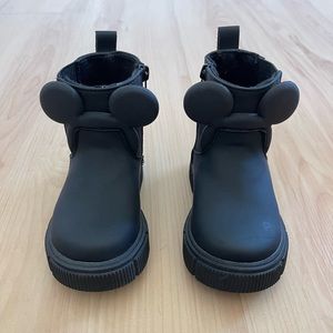ZARA DISNEY MICKEY MOUSE ANKLE BOOTS